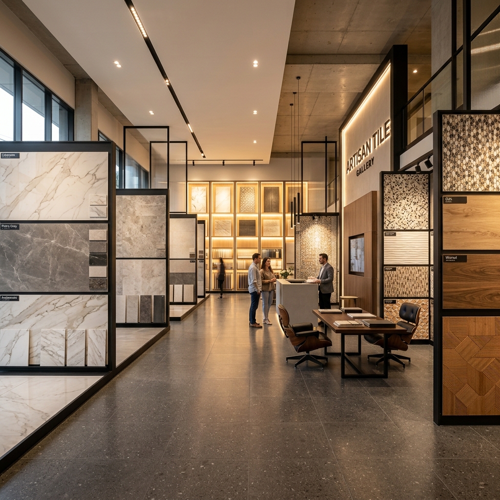 Premium Kajaria Floor Tiles Showroom in Ballia